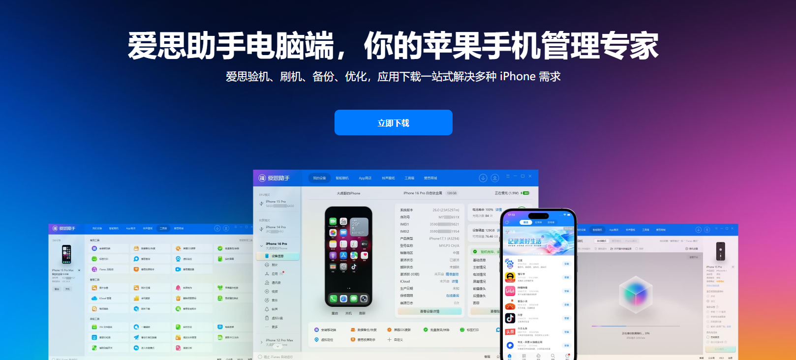 iTools Pro Interface